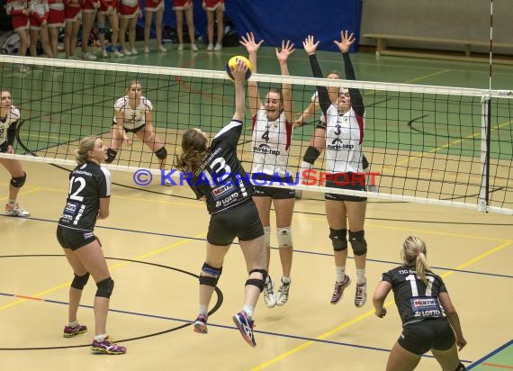 Volleyball Damen 3. Liga Süd SV Sinsheim gegen SG Bretzenheim 14.01.2017 (© Siegfried)