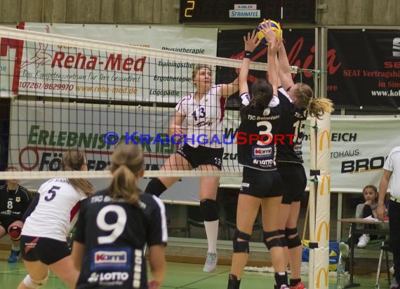 Volleyball Damen 3. Liga Süd SV Sinsheim gegen SG Bretzenheim 14.01.2017 (© Siegfried)