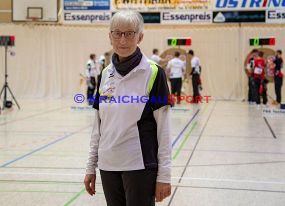 1. Bundesliga Süd Bogenschützen 4. Wettkampftag bei der SSG Vogel Östringen als Gastgeber  in der Stadthalle in Östringen (© Siegfried Lörz)