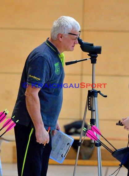 1. Bundesliga Süd Bogenschützen 4. Wettkampftag bei der SSG Vogel Östringen als Gastgeber  in der Stadthalle in Östringen (© Siegfried Lörz)