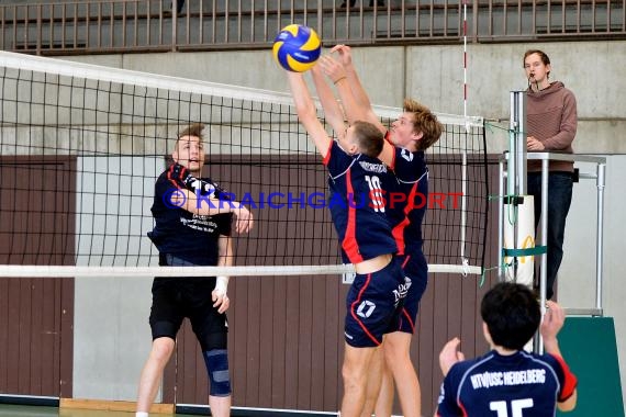 Volleyball Herren SG Sinsheim/Waibstadt/Helmstadt gegen SG HTV/USC Heidelberg 2 (© Siegfried Lörz)