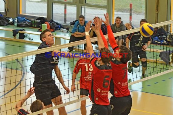 Volleyball Herren SG Sinsheim/Waibstadt/Helmstadt gegen TSV HD-Handschuhsheim 11.02.2017 (© Siegfried Lörz)