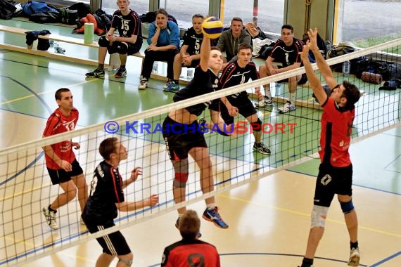 Volleyball Herren SG Sinsheim/Waibstadt/Helmstadt gegen TSV HD-Handschuhsheim 11.02.2017 (© Siegfried Lörz)