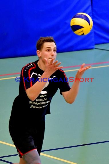 Volleyball Herren SG Sinsheim/Waibstadt/Helmstadt gegen TSV HD-Handschuhsheim 11.02.2017 (© Siegfried Lörz)