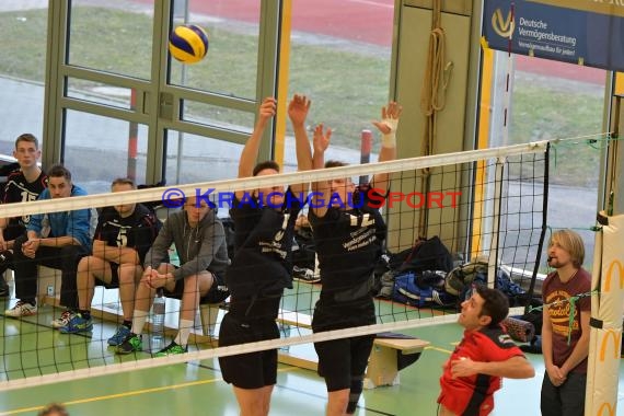 Volleyball Herren SG Sinsheim/Waibstadt/Helmstadt gegen TSV HD-Handschuhsheim 11.02.2017 (© Siegfried Lörz)