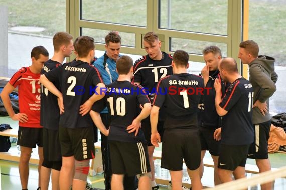 Volleyball Herren SG Sinsheim/Waibstadt/Helmstadt gegen TSV HD-Handschuhsheim 11.02.2017 (© Siegfried Lörz)