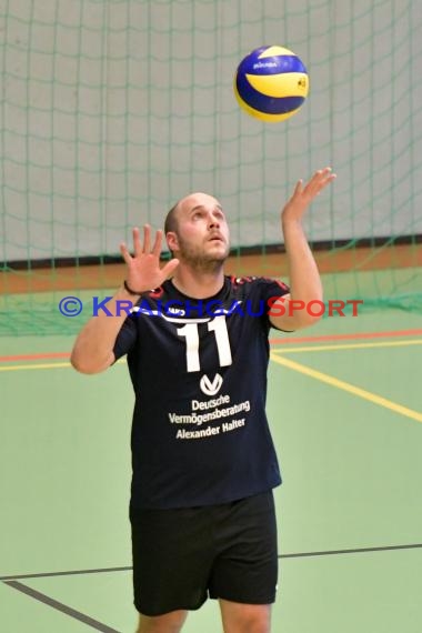 Volleyball Herren SG Sinsheim/Waibstadt/Helmstadt gegen TSV HD-Handschuhsheim 11.02.2017 (© Siegfried Lörz)