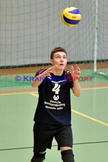 Volleyball Herren SG Sinsheim/Waibstadt/Helmstadt gegen TSV HD-Handschuhsheim 11.02.2017 (© Siegfried Lörz)