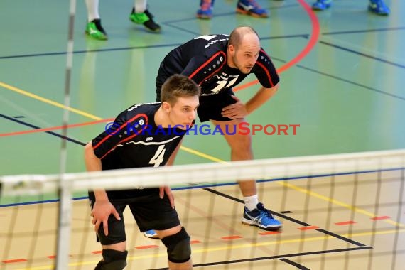 Volleyball Herren SG Sinsheim/Waibstadt/Helmstadt gegen TSV HD-Handschuhsheim 11.02.2017 (© Siegfried Lörz)