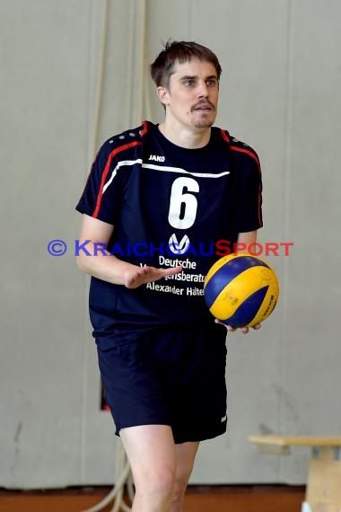 Volleyball Herren Verbandsliga SG Sinsheim/Waibstadt/Helmstadt gegen VSG Kleinsteinbach 25.03.2017 (© Siegfried Lörz)