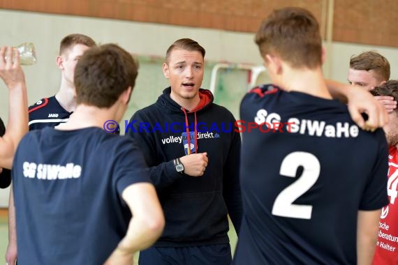 Volleyball Herren Verbandsliga SG Sinsheim/Waibstadt/Helmstadt gegen VSG Kleinsteinbach 25.03.2017 (© Siegfried Lörz)