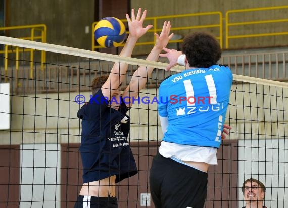 Volleyball Herren Verbandsliga SG Sinsheim/Waibstadt/Helmstadt gegen VSG Kleinsteinbach 25.03.2017 (© Siegfried Lörz)