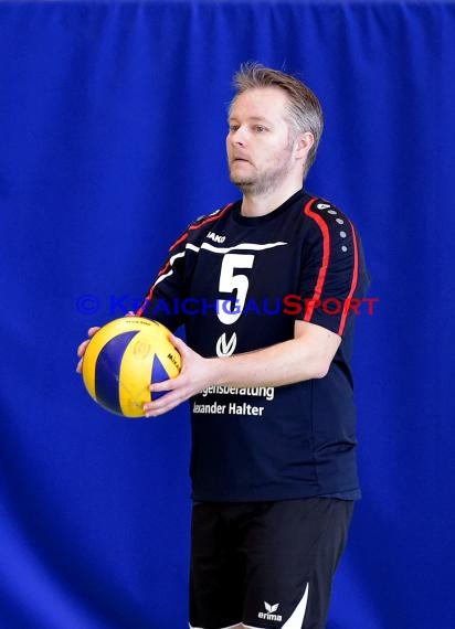 Volleyball Herren Verbandsliga SG Sinsheim/Waibstadt/Helmstadt gegen VSG Kleinsteinbach 25.03.2017 (© Siegfried Lörz)