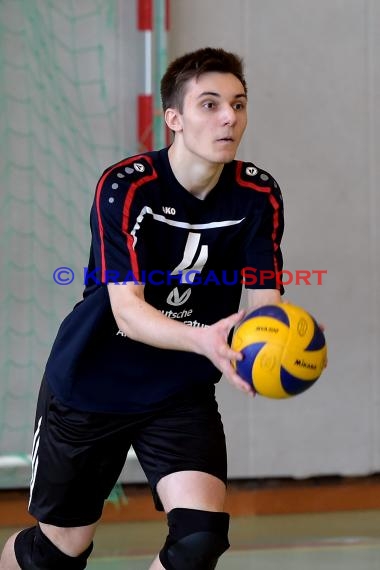 Volleyball Herren Verbandsliga SG Sinsheim/Waibstadt/Helmstadt gegen VSG Kleinsteinbach 25.03.2017 (© Siegfried Lörz)