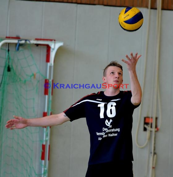 Volleyball Herren Verbandsliga SG Sinsheim/Waibstadt/Helmstadt gegen VSG Kleinsteinbach 25.03.2017 (© Siegfried Lörz)