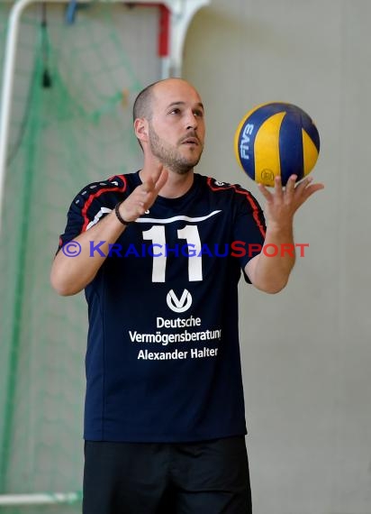 Volleyball Herren Verbandsliga SG Sinsheim/Waibstadt/Helmstadt gegen VSG Kleinsteinbach 25.03.2017 (© Siegfried Lörz)