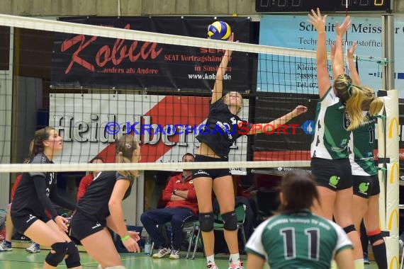 Volleyball Damen 3. Liga Süd SV Sinsheim gegen TV Holz 16.09.2017 (© Siegfried)