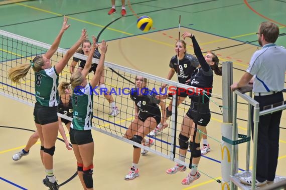 Volleyball Damen 3. Liga Süd SV Sinsheim gegen TV Holz 16.09.2017 (© Siegfried)