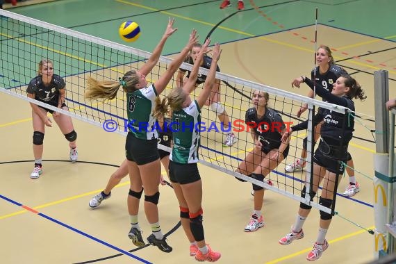 Volleyball Damen 3. Liga Süd SV Sinsheim gegen TV Holz 16.09.2017 (© Siegfried)