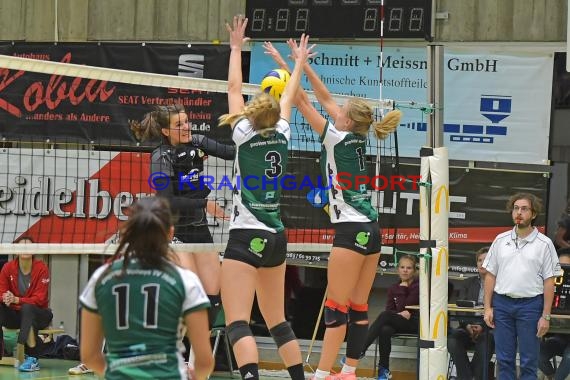 Volleyball Damen 3. Liga Süd SV Sinsheim gegen TV Holz 16.09.2017 (© Siegfried)