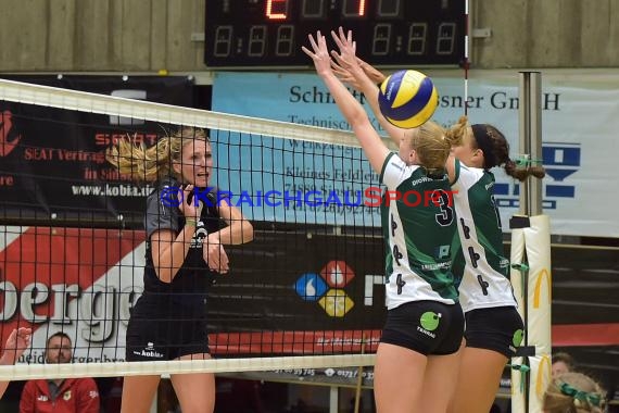 Volleyball Damen 3. Liga Süd SV Sinsheim gegen TV Holz 16.09.2017 (© Siegfried)