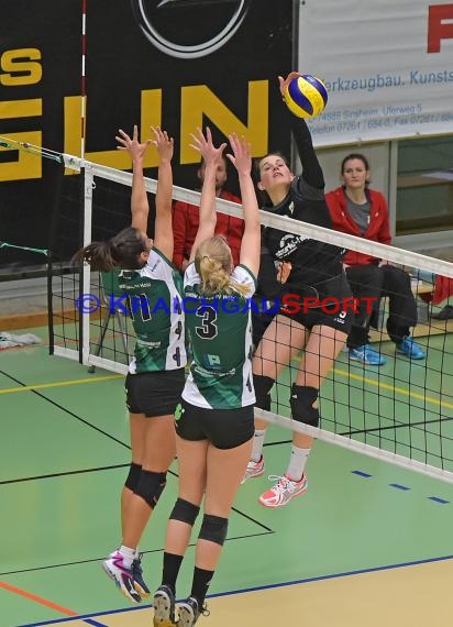 Volleyball Damen 3. Liga Süd SV Sinsheim gegen TV Holz 16.09.2017 (© Siegfried)