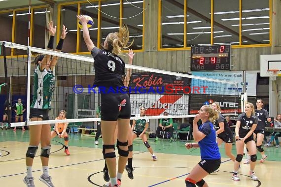 Volleyball Damen 3. Liga Süd SV Sinsheim gegen TV Holz 16.09.2017 (© Siegfried)