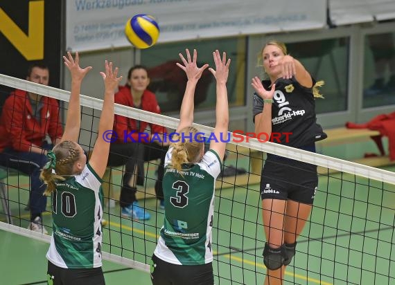 Volleyball Damen 3. Liga Süd SV Sinsheim gegen TV Holz 16.09.2017 (© Siegfried)