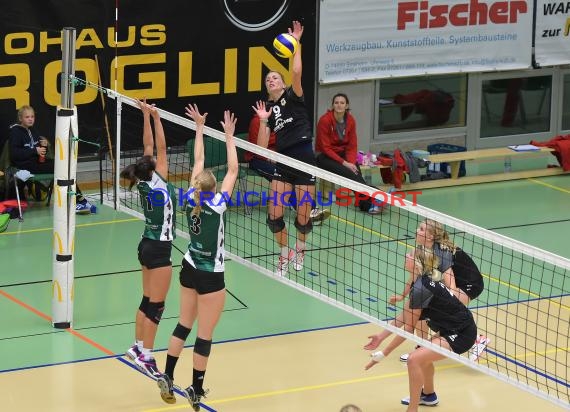 Volleyball Damen 3. Liga Süd SV Sinsheim gegen TV Holz 16.09.2017 (© Siegfried)