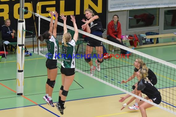 Volleyball Damen 3. Liga Süd SV Sinsheim gegen TV Holz 16.09.2017 (© Siegfried)