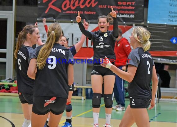 Volleyball Damen 3. Liga Süd SV Sinsheim gegen TV Holz 16.09.2017 (© Siegfried)