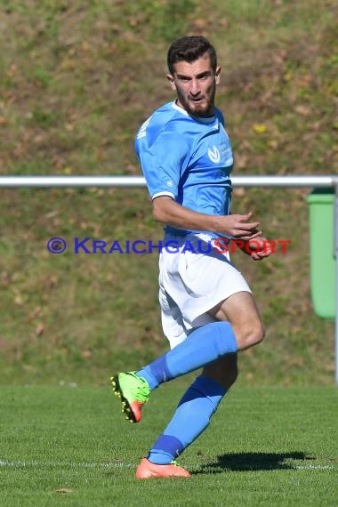 Kreisklasse A VfL Mühlbach vs SV Adelshofen 15.10.2017 (© Kraichgausport / Loerz)