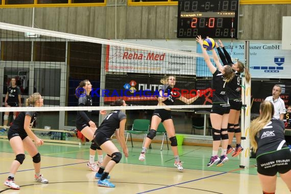 Volleyball Damen 3. Liga Süd SV Sinsheim gegen TV Lebach 04.11.2017 (© Siegfried)