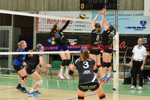 Volleyball Damen 3. Liga Süd SV Sinsheim gegen TV Lebach 04.11.2017 (© Siegfried)