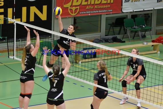 Volleyball Damen 3. Liga Süd SV Sinsheim gegen TV Lebach 04.11.2017 (© Siegfried)