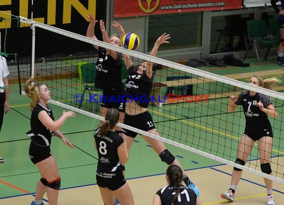 Volleyball Damen 3. Liga Süd SV Sinsheim gegen TV Lebach 04.11.2017 (© Siegfried)