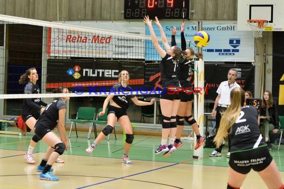 Volleyball Damen 3. Liga Süd SV Sinsheim gegen TV Lebach 04.11.2017 (© Siegfried)