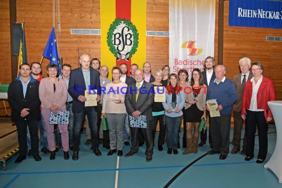 Sportlerwahl 2017 Sportkreis Sinsheim in Zuzenhausen 30.11.2017 (© Kraichgausport / Loerz)