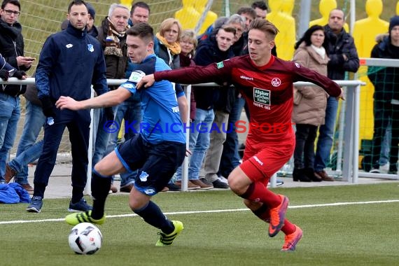 A-Junioren (U19) Bundesliga Sued/Suedwest Süd/Südwest TSG 1899 Hoffenheim vs 1. FC Kaiserslautern (© Siegfried Lörz)