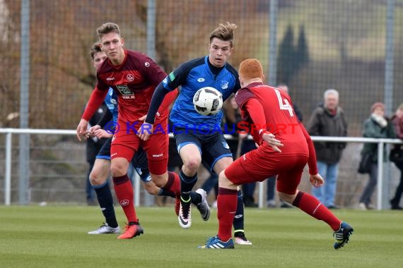 A-Junioren (U19) Bundesliga Sued/Suedwest Süd/Südwest TSG 1899 Hoffenheim vs 1. FC Kaiserslautern (© Siegfried Lörz)