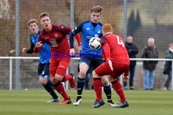 A-Junioren (U19) Bundesliga Sued/Suedwest Süd/Südwest TSG 1899 Hoffenheim vs 1. FC Kaiserslautern (© Siegfried Lörz)