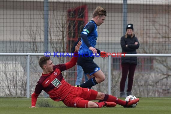 A-Junioren (U19) Bundesliga Sued/Suedwest Süd/Südwest TSG 1899 Hoffenheim vs 1. FC Kaiserslautern (© Siegfried Lörz)