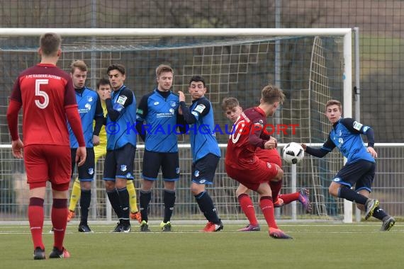 A-Junioren (U19) Bundesliga Sued/Suedwest Süd/Südwest TSG 1899 Hoffenheim vs 1. FC Kaiserslautern (© Siegfried Lörz)