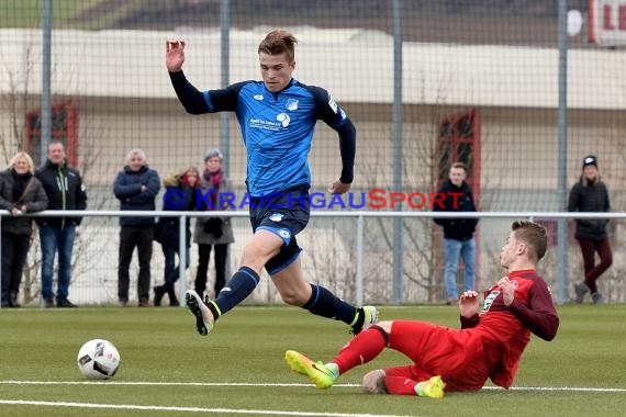 A-Junioren (U19) Bundesliga Sued/Suedwest Süd/Südwest TSG 1899 Hoffenheim vs 1. FC Kaiserslautern (© Siegfried Lörz)