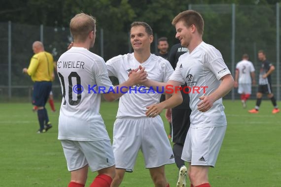 Kreispokal FC Weiler FC Rpohrbach a.G 13.08.2017 (© Kraichgausport / Loerz)