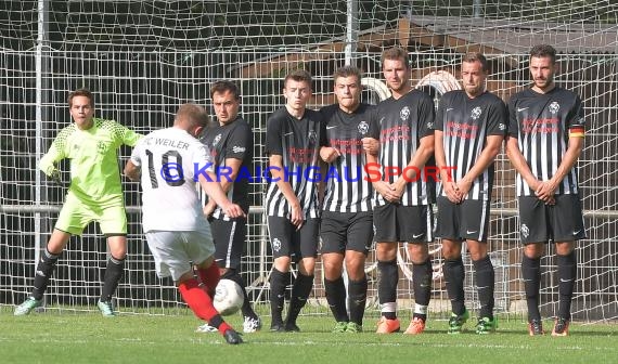 Kreispokal FC Weiler FC Rpohrbach a.G 13.08.2017 (© Kraichgausport / Loerz)