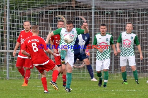 Kreisklasse A Sinsheim FC Weiler vs SV Babstadt 24.05.2018 (© Siegfried Lörz)