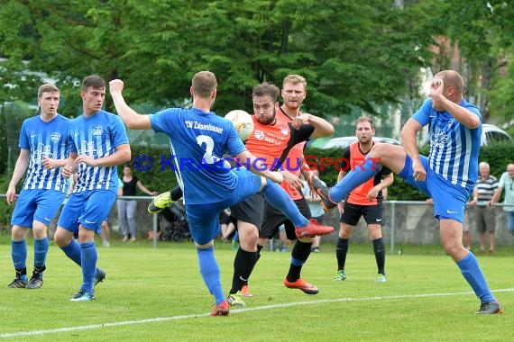 Kreisklasse B1 Sinsheim TSV Ittlingen vs TSV Zaisenhausen 27.05.2018 (© Siegfried Lörz)