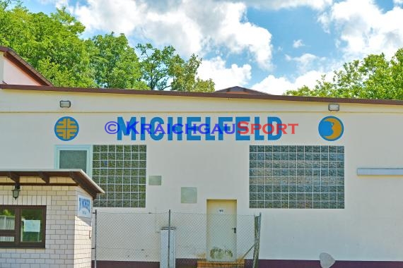 TSV Michelfeld Vereinswappen und Loge 01.06.2018 (© Siegfried Lörz)