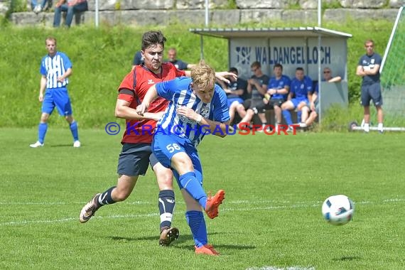 Kreisklasse B2 Sinsheim - TSV Waldangelloch-2 vs VfB Epfenbach-2 - 02.06.2018 (© Siegfried)